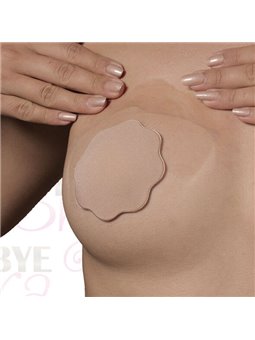 Bye-Bra - Copricapezzoli Volumizzanti in Silicone - Coppa D/F Beige