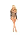 Leg Avenue - Fishnet Thong Back Teddy Bodysuit One Size