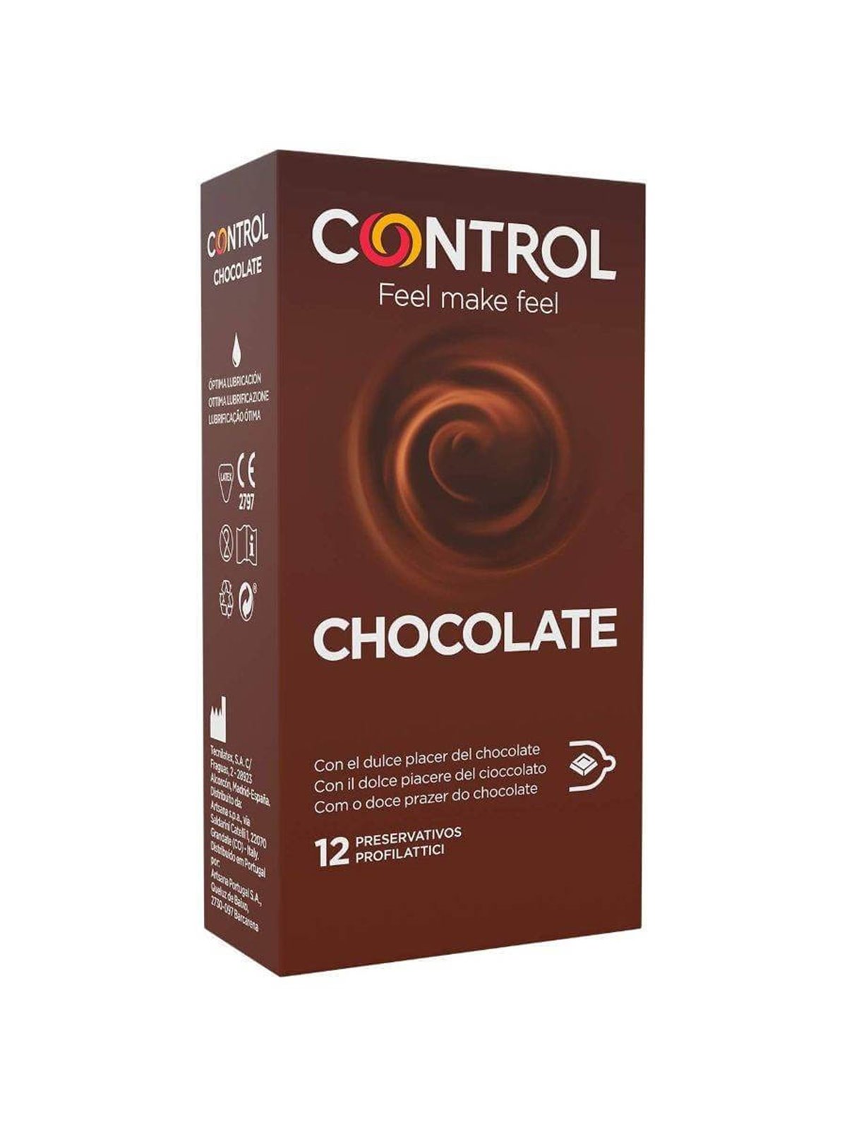 Control - Preservativi Adapta Chocolate 12 Unità