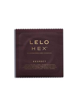 Lelo Hex Respect XL - Preservativi in Lattice Naturale Pacco da 12