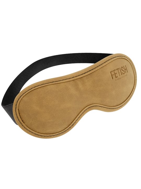 Fetish Submissive Origen - Vegan Leather Mask With Neoprene Lining
