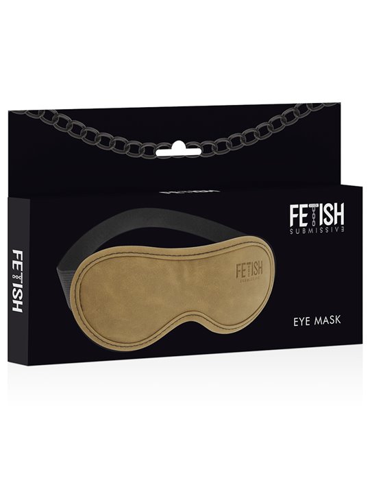 Fetish Submissive Origen - Vegan Leather Mask With Neoprene Lining