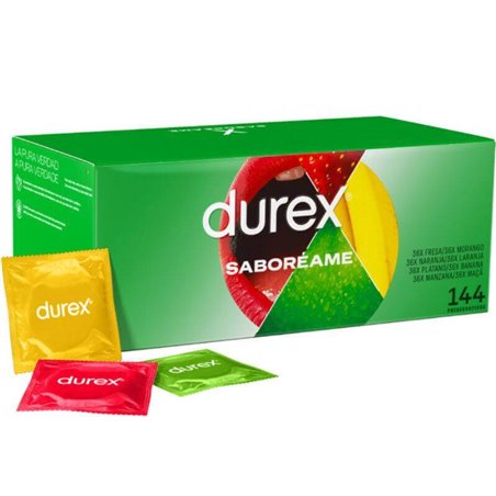 Durex - Preservativi Pleasure Fruits 144 Unità