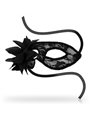Ohmama - Masks Black Lace And Flower Masks