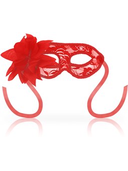 Ohmama - Masks Masks with Lace and Red Flower