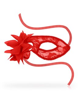 Ohmama - Masks Masks with Lace and Red Flower