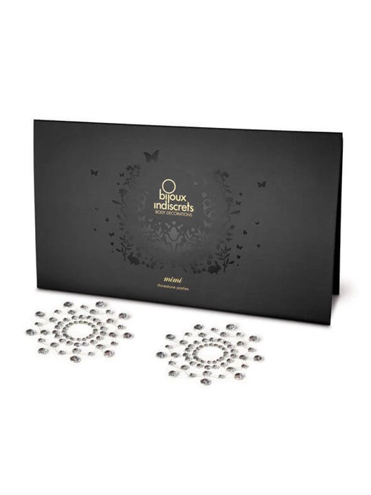 Bijoux Indiscrets Mimi - Copricapezzoli con Strass - Argento