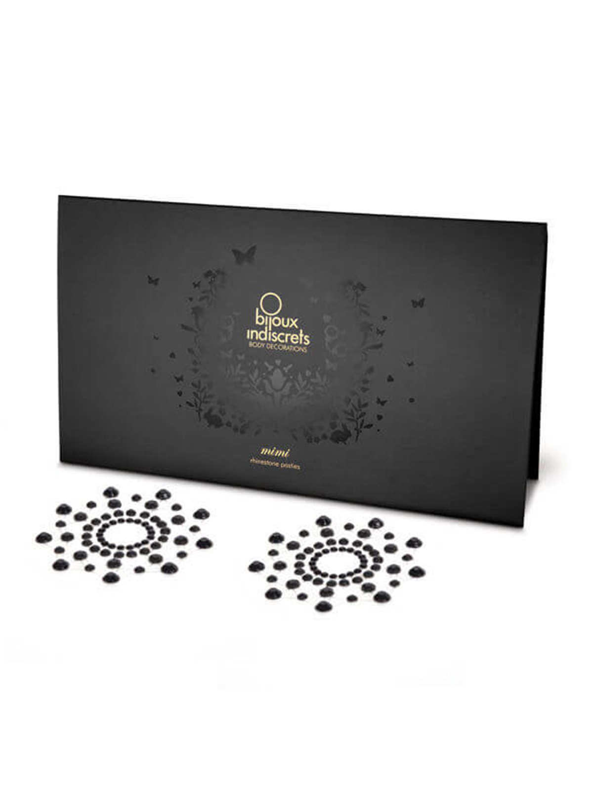 Bijoux Indiscrets Mimi - Copricapezzoli con Strass - Nero