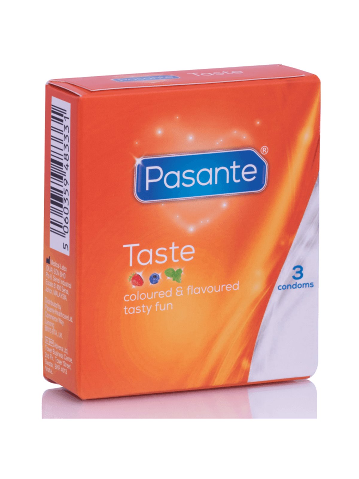 Pasante - Condoms Flavors 3 Units