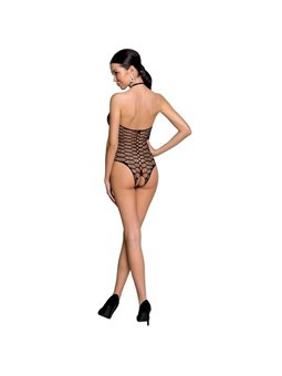 Passion - Woman Bs087 Black Bodystocking One Size