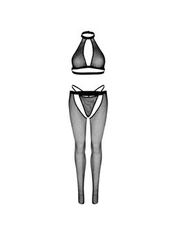 Leg Avenue - Fishnet Top, G-String and Tights
