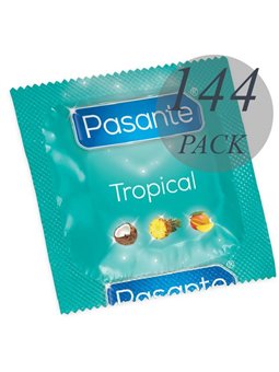 Pasante - Condoms Tropical Flavors 144 Units