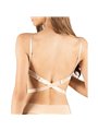 Bye-Bra - Prolunga Reggiseno a 2 Ganci per Scollo Posteriore - Set 3 Colori