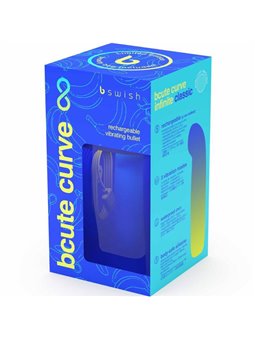 B Swish Bcute Curve Infinite Classic - Vibratore in Silicone Edizione Limitata Blu