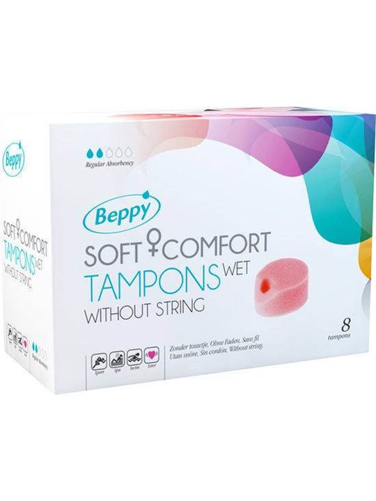 Beppy Soft Comfort - Tamponi Igienici Vaginali con Gel 8 Unità