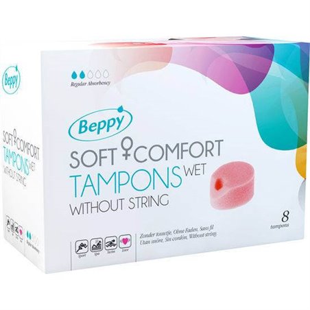 Beppy Soft Comfort - Tamponi Igienici Vaginali con Gel 8 Unità
