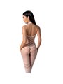 Passion - Bs100 White Bodystocking One Size