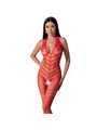 Passion - Bs100 Bodystocking Red One Size