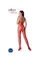 Passion - Bs100 Bodystocking Red One Size