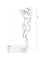 Passion - Bs100 Bodystocking Red One Size