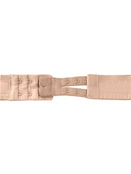 Bye-Bra Accessories - Flexible Contour Extenders 2 Hooks Nude 3 Units