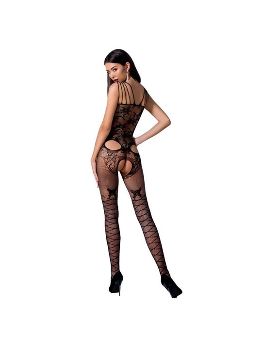 Passion - Woman Bs076 Bodystocking One Size Black