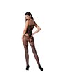Passion - Woman Bs076 Bodystocking One Size Black