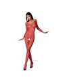 Passion Woman Bs077 Bodystocking One Size Red