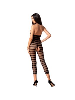 Passion - Woman Bs081 Bodystocking Black One Size