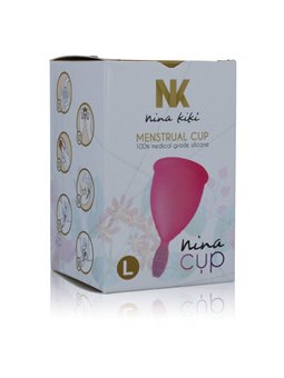 Nina Cup Menstrual Cup Size Pink L