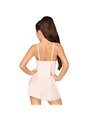 Penthouse Casual Seduction Babydoll - White L/XL