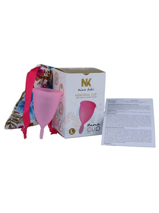 Nina Cup Menstrual Cup Size Pink L