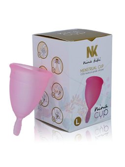Nina Cup Menstrual Cup Size Pink L