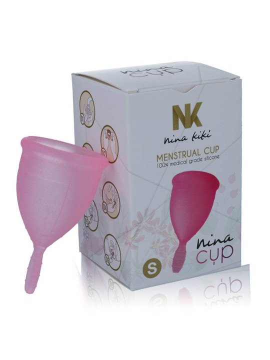Nina Cup Menstrual Cup Size Pink S