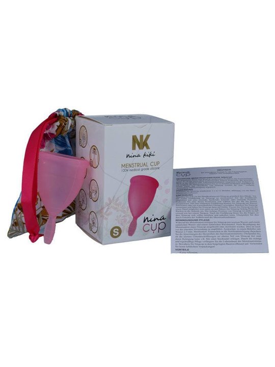 Nina Kikí - Menstrual Cup Pink Size S