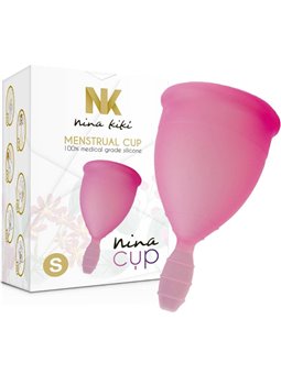 Nina Cup Menstrual Cup Size Pink S