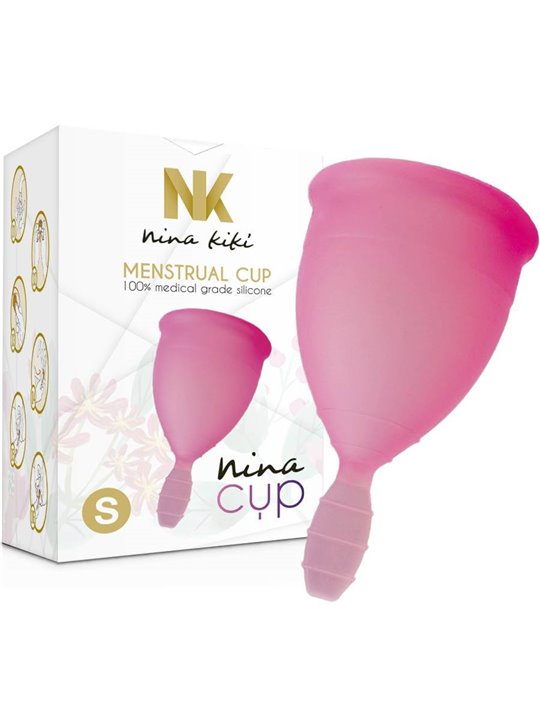 Nina Kikí - Menstrual Cup Pink Size S