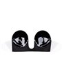 Bye-Bra Seamless U-Style - Reggiseno Adesivo a U Senza Spalline - Coppa B Nero