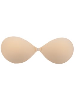 Bye-Bra - Reggiseno Adesivo Invisibile Riutilizzabile - Coppa a Beige