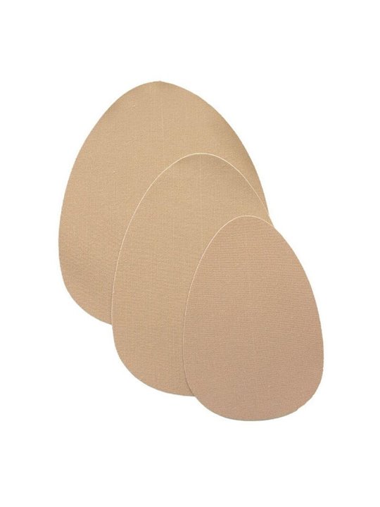 Bye-Bra - Breasts Enhancer + 3 Pairs Of Satin Beige Cup F/H