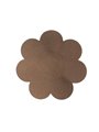 Bye-Bra - Coppe Sollevamento Seno Push-Up + 3 Paia di Copricapezzoli - Marrone D/F