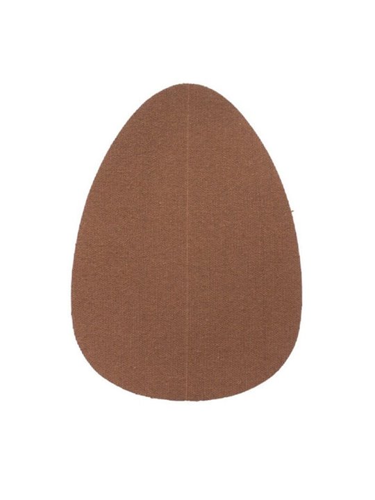 Bye-Bra - Coppe Sollevamento Seno Push-Up + 3 Paia di Copricapezzoli - Marrone D/F