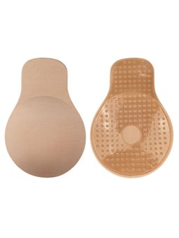 Bye-Bra - Coppe Sollevamento Seno Push-Up Adesivi Riutilizzabili - Beige Misura M