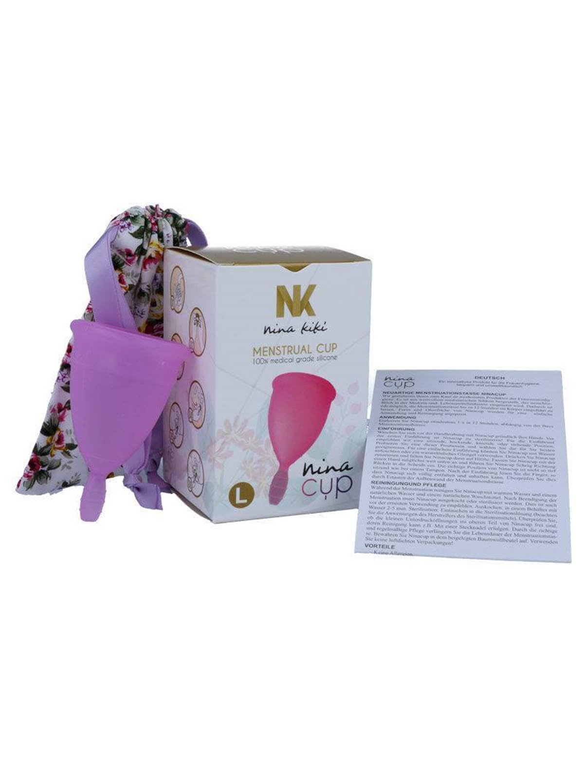 Nina Kikí - Menstrual Cup Purple Size L