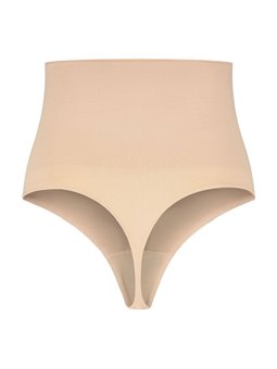 Bye-Bra - Thong Style SeaMLess Girdle Beige Size L