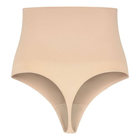 Bye-Bra - Thong Style SeaMLess Girdle Beige Size XL