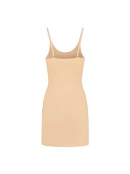 Bye-Bra Invisibile Single Dress - Sottoveste Invisibile in Microfibra - Taglia M Beige