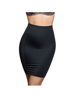 Bye-Bra Invisibile Skirt Light - Sottogonna Invisibile in Microfibra - Taglia XXL Nero