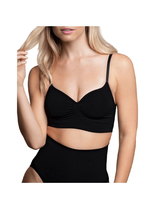 Bye-Bra Seamless - Reggiseno Modellante Senza Cuciture - Taglia S Nero