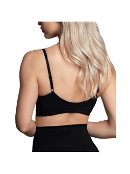 Bye-Bra - Medium Control Bra SeaMLess Black Size L